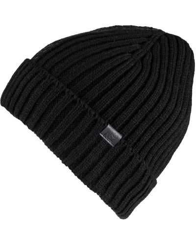 Kenneth Cole Reaction Warm Winter Beanie Hat - Black