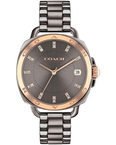 COACH Tatum Watch | A Fusion Of Sporty Sophistication | Designed For Every Occasion - Gray