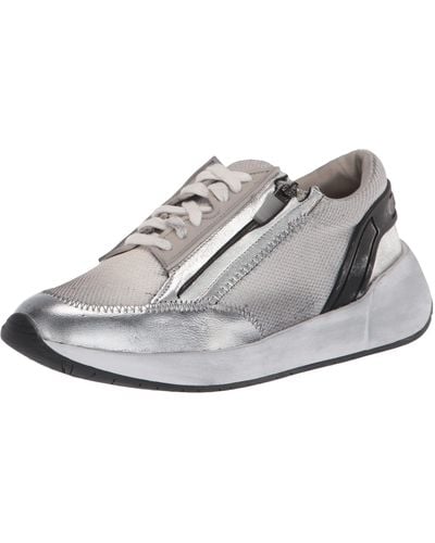 Franco Sarto S Imperial Sneaker Silver 6.5 M - Metallic