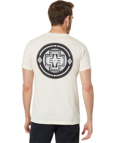 Pendleton Short Sleeve Harding 150th Anniversary T-shirt - White