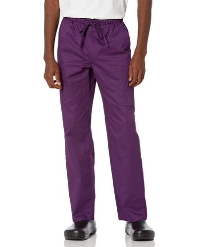 Amazon Essentials Quick-dry Stretch Scrub Pant - Purple