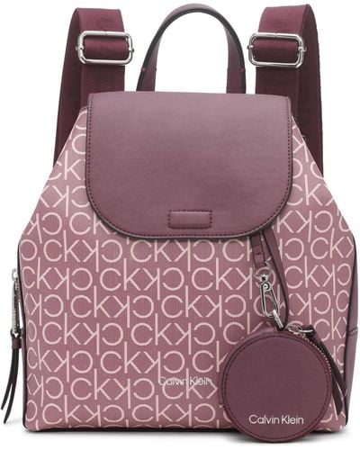 Calvin Klein Millie Novelty Backpack - Multicolor