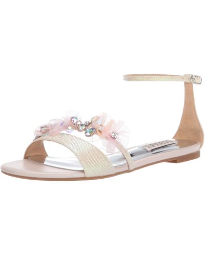 Badgley Mischka Candace Flat Sandal - Multicolor