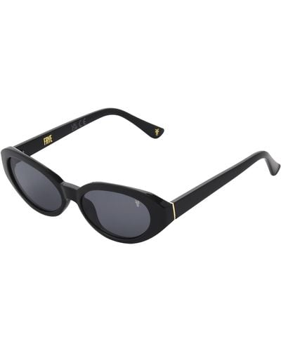 Frye Ruby Oval Sunglasses - Black