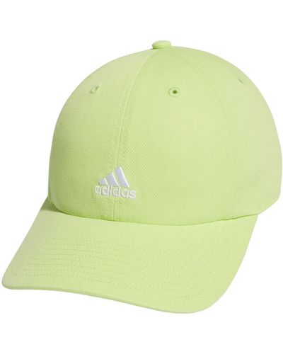 adidas Saturday Relaxed Fit Adjustable Hat - Green
