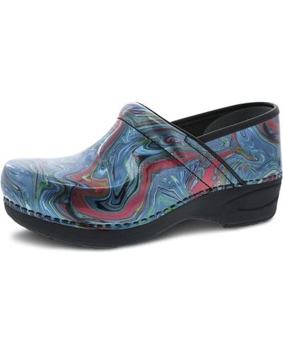 Dansko Xp 2.0 Clogs For -lightweight Slip-resistant Footwear For Comfort And Support-ideal For Long Standing Professionals-food Service - Blue