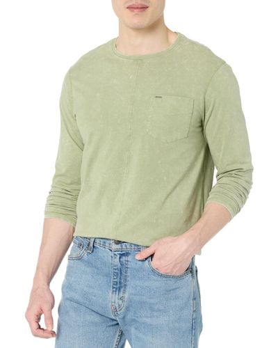 Buffalo David Bitton Long Sleeve Fashion Knit - Green