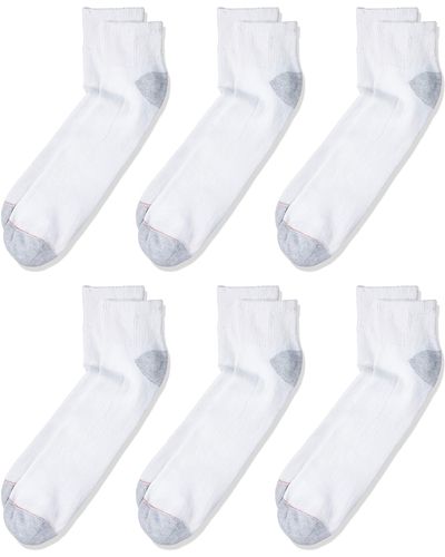 Hanes Big And Tall Ankle - White