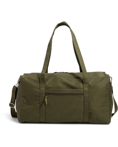Vera Bradley Cotton Large Travel Duffel Bag - Green