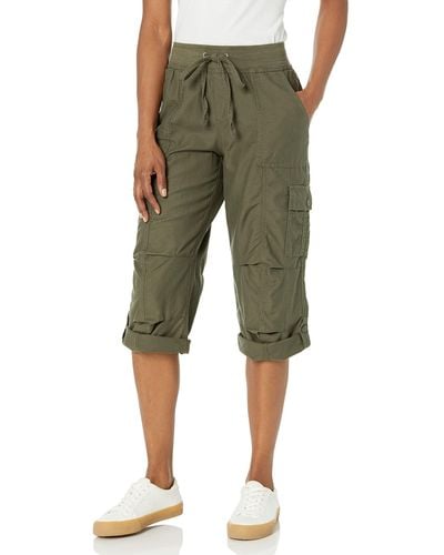 Tommy Hilfiger Womens Cargo Pants - Green
