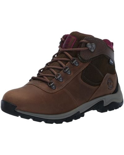 Timberland Mt. Maddsen Mid Leather Waterproof Hiker Hiking Boot - Brown