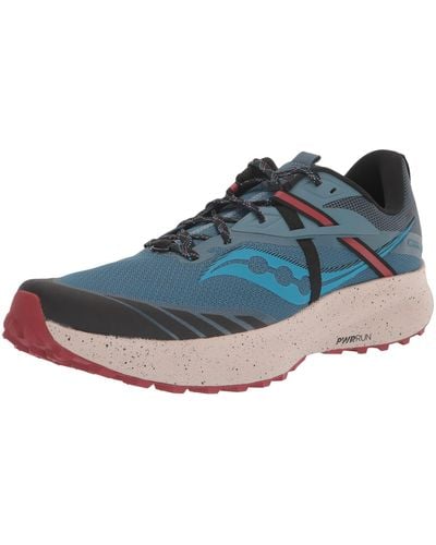 Saucony Ride 15 Tr Trail Running Shoe - Blue