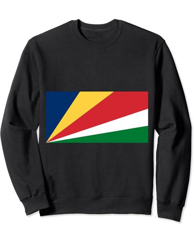 Seychelles Flag Of Sweatshirt - Black