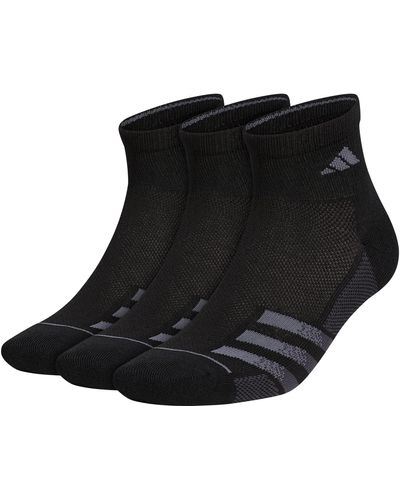 adidas Superlite Stripe 3 Quarter Socks - Black