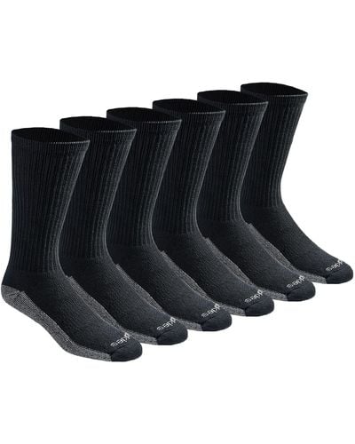 Dickies Dri-tech Moisture Control Crew Socks Multipack - Black