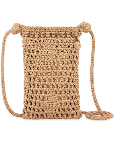 The Sak Josie Mini Crossbody In Crochet With Adjustable Strap - Multicolor