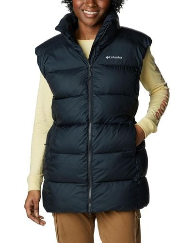 Columbia Puffect Mid Gilet - Blue