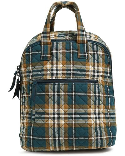 Vera Bradley Cotton Mini Totepack Backpack - Green