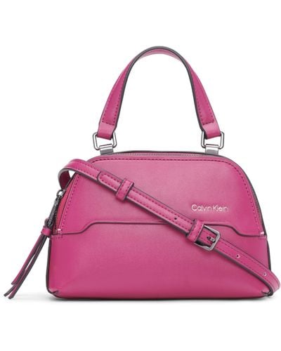 Calvin Klein Jasper Top Handle Mini Bag Crossbody - Pink