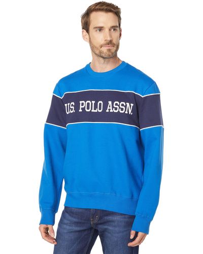 U.S. POLO ASSN. Classic Long Sleeve Sweatshirt - Blue