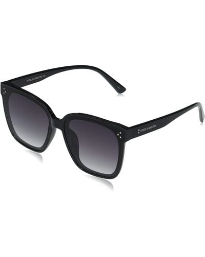 Vince Camuto Womens Vc965 Chic Uv Protective Studded Cat Eye Sunglasses Luxe Gifts For 61 Mm - Black