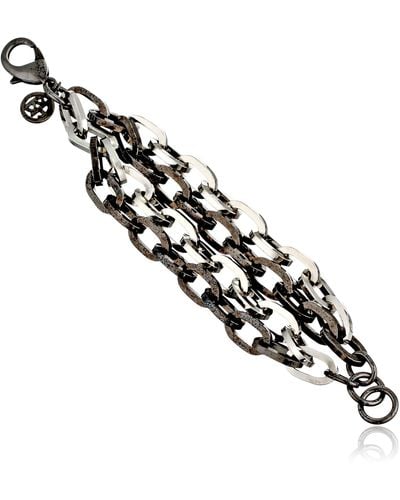 Ben-Amun Multi-chain Bracelet - Black