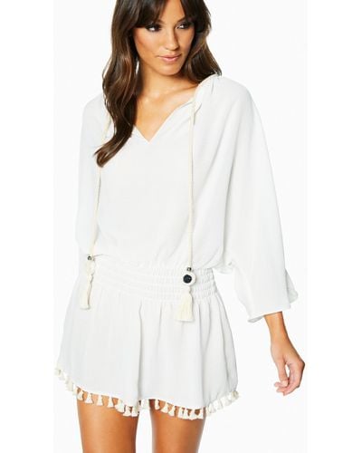 Ramy Brook Standard Katana Dress - White
