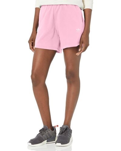 adidas Originals Adicolor Essentials French Terry Shorts - Pink