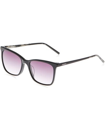 DKNY Dk500s Square Sunglasses - Black