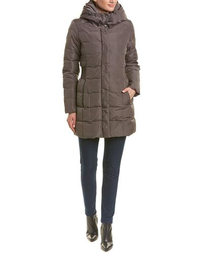 Cole haan bib front down clearance coat