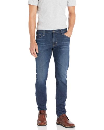 AG Jeans The Dylan Slim Skinny Leg Denim - Blue