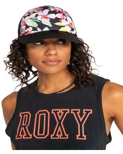 Roxy Beautiful Morning Trucker Hat - Black