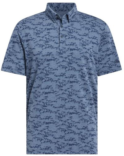 adidas Go-to Printed Polo Shirt - Blue