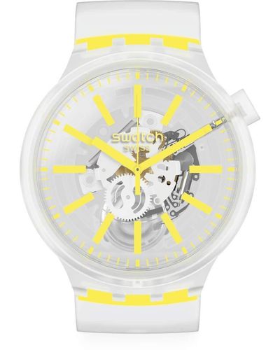Swatch Yellowinjelly Watch - Gray