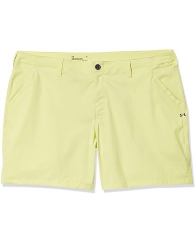 Under Armour Fish Hunter 8-inch Shorts - Yellow