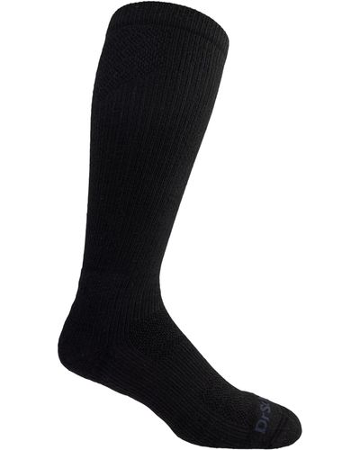 Dr. Scholls Microfiber Cotton Compression Over-the-calf Support Socks - Black
