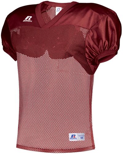 Russell Standard Stock Practice Jersey - Red