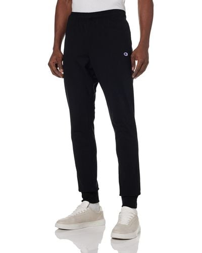 Champion Reverse Weave Sweatpants With Pockets - Black