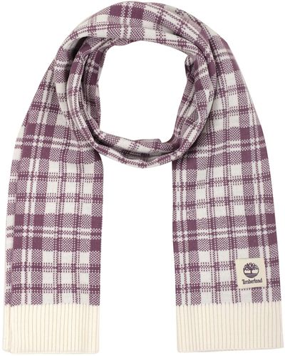 Timberland Plaid Scarf - Red