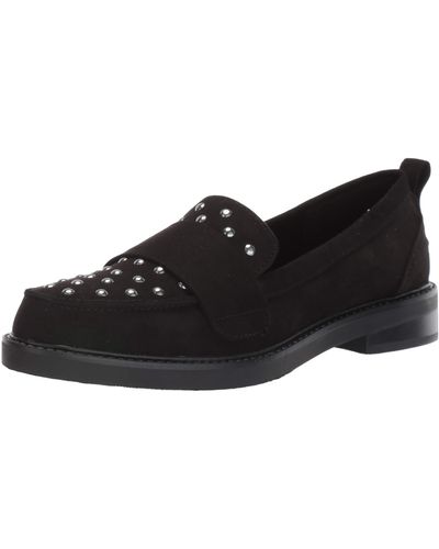 Rocket Dog Watson Coast Fabric W/studs Loafer Flat - Black