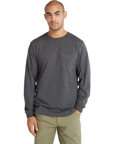 Timberland Core Pocket Long-sleeve T-shirt - Gray