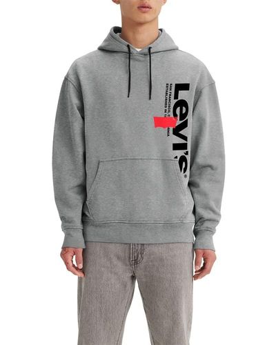 Levi's Relaxed Hoodie - Gray