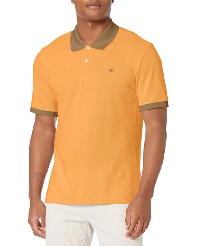 Dockers Slim Fit Short Sleeve Polo - Orange