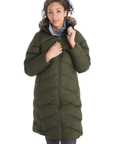 Marmot Montreaux Coat Parka For And Winter - Green
