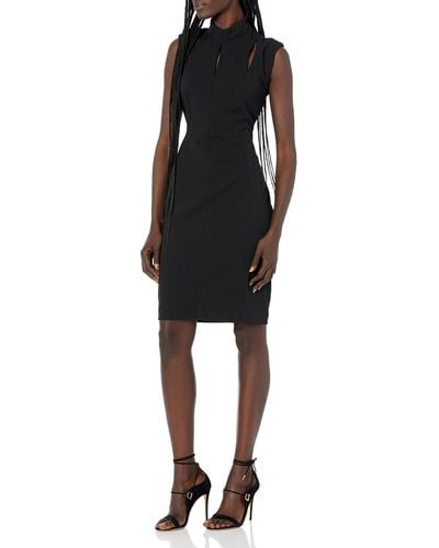Calvin Klein Cd2c1t3x-blk-4 Dress - Black