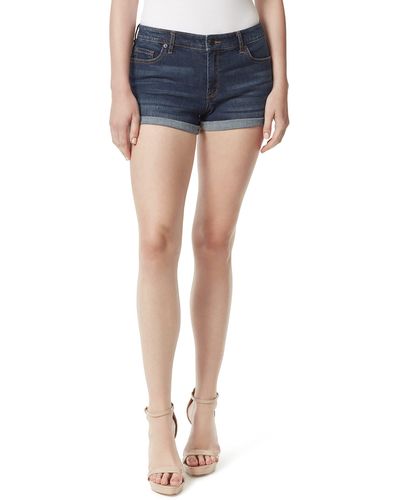 Jessica Simpson Forever Roll Cuff Short - Blue