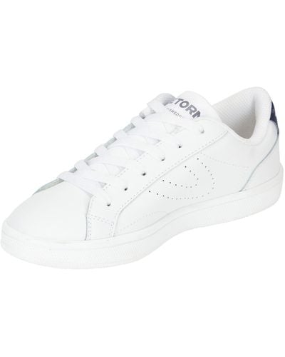 Tretorn Centerco Sneakers | Leather Tennis Shoes For - White