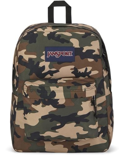 Jansport Superbreak One Backpacks - Durable, Lightweight Bookbag With 1 Main Compartment, Front Utility Pocket With Built-in - Black