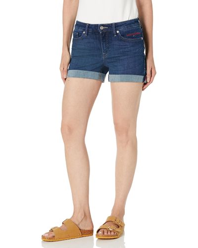 Tommy Sale and to denim Jean for | Women 72% off up Hilfiger | shorts Lyst Online