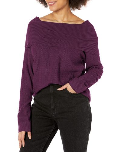 Calvin Klein M2xsm707-aub-m Sweatshirt - Purple